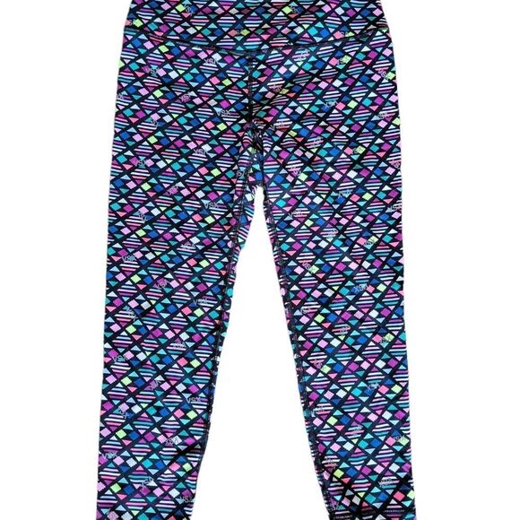 Victoria's Secret VSX Sport Multicolor Aztec Print Capri Leggings - Picture 1 of 4